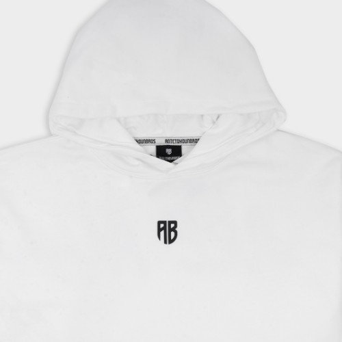 Picture of AB Oversized Hoodie We are all Bros  Off White  thumb
