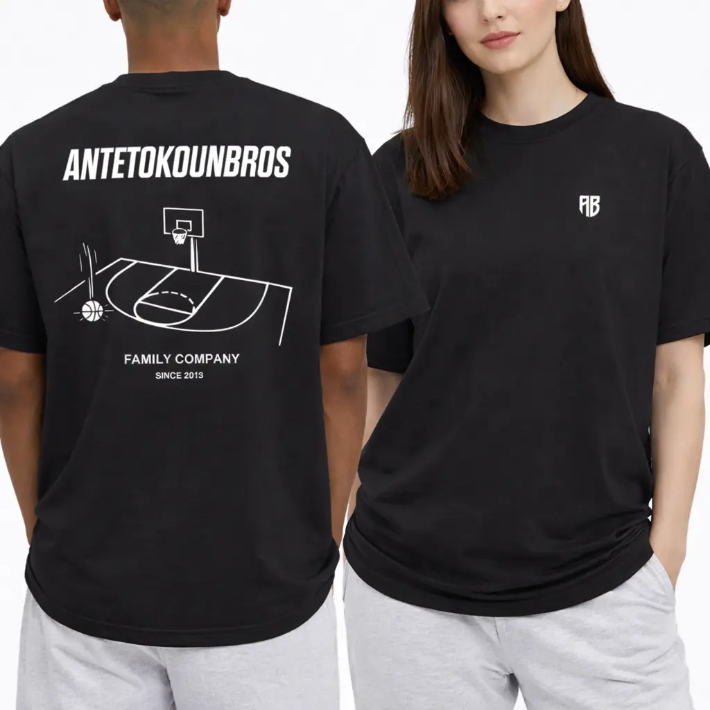 Antetokounbros Court Unisex T-Shirt Model