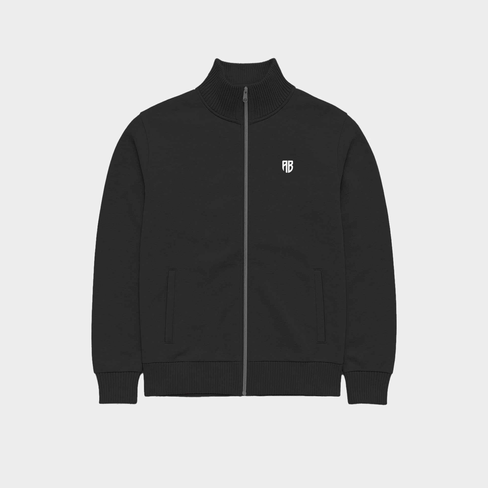 Antetokounbros Unisex Mock Jacket Black Front