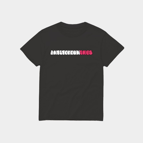 Antetokounbros Graffiti Unisex T-shirt Black Front