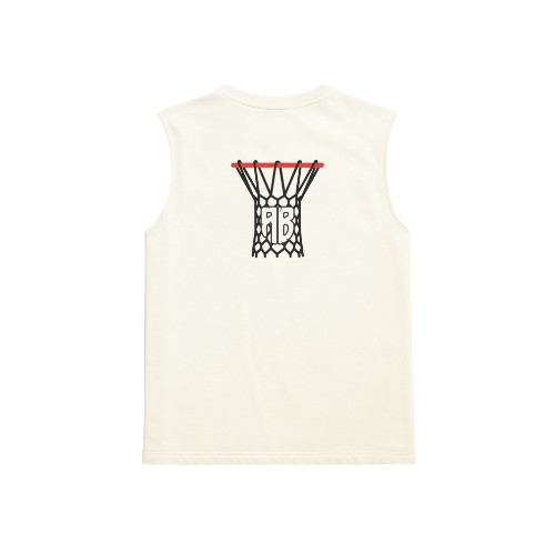 Antetokounbros Hoop Unisex Tank Top Off White Back