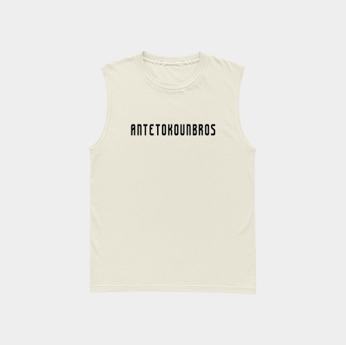 Antetokounbros Tank Top Baseline Off White Front