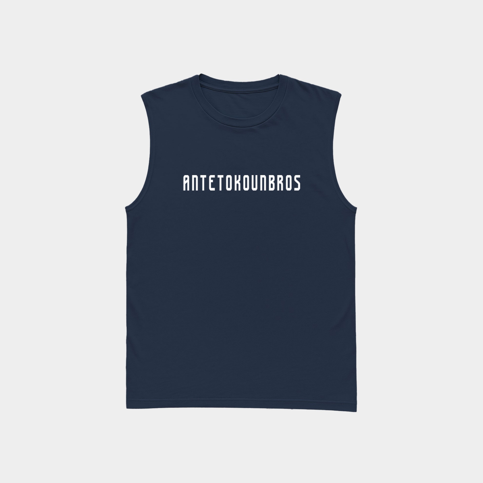 Antetokounbros Tank Top Baseline  Retro Blue Front
