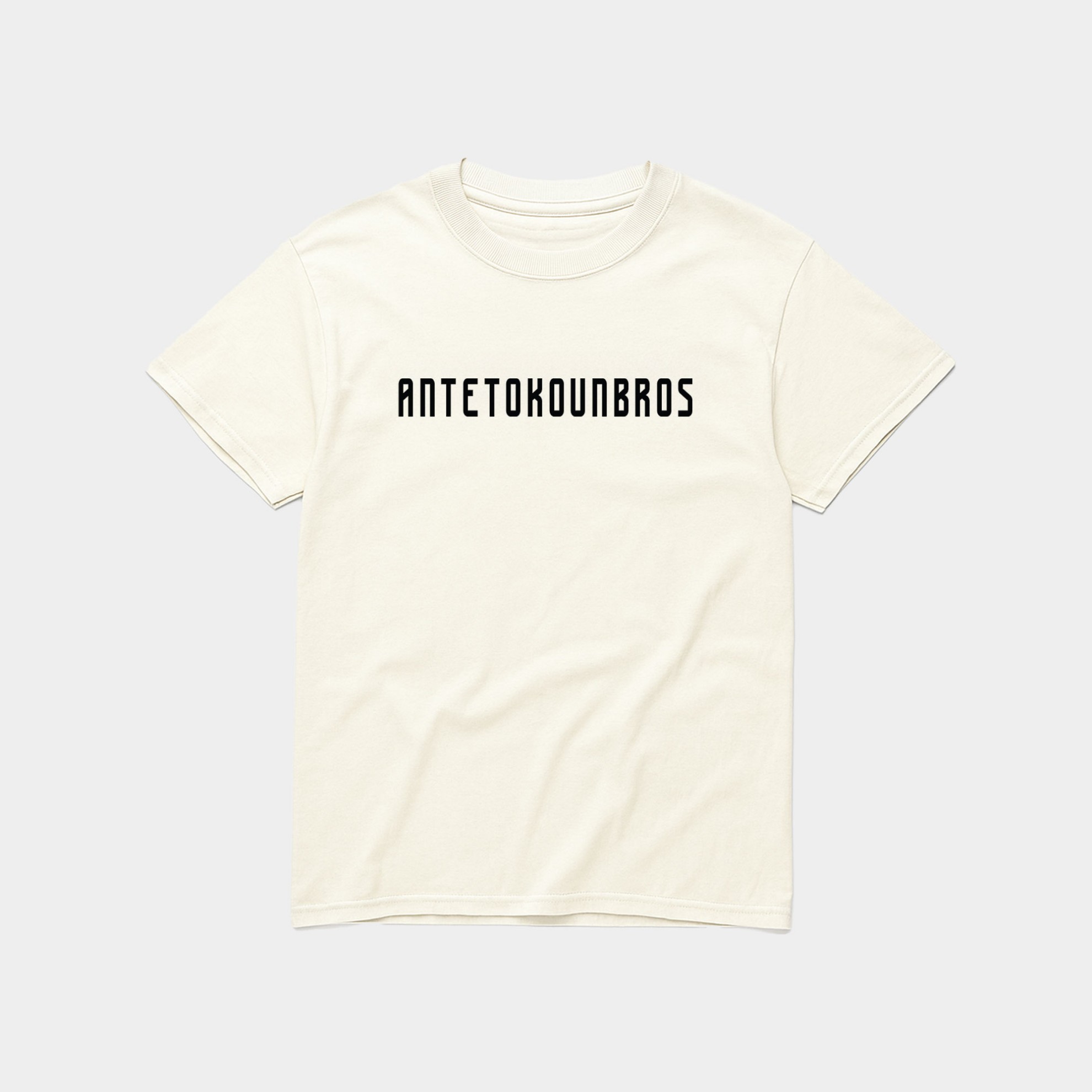 Antetokounbros Kids T-shirt Baseline Off White Front