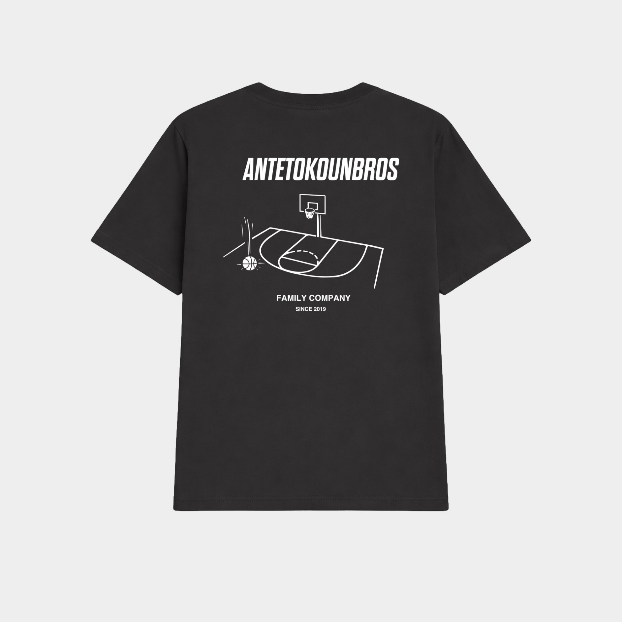 Antetokounbros Kid's Court T-shirt Black Back