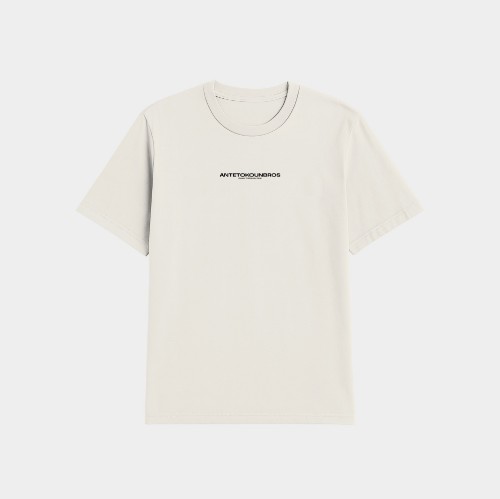 Antetokounbros Kid's Full Court Tee  Off White Front