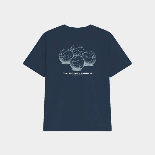 Antetokounbros Kid's Full Court Tee Ink Back