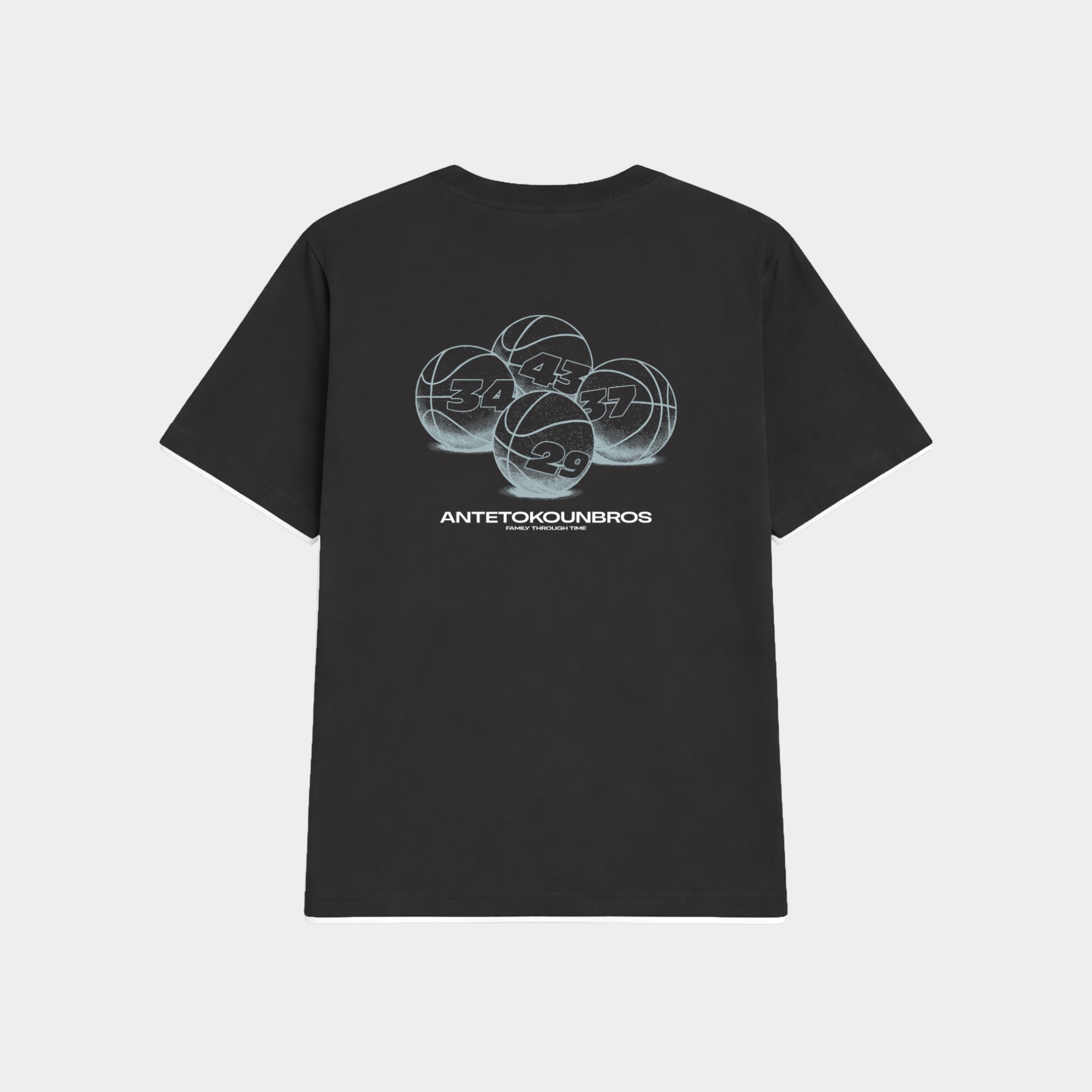 Antetokounbros Full Court Oversized Tee Black Back