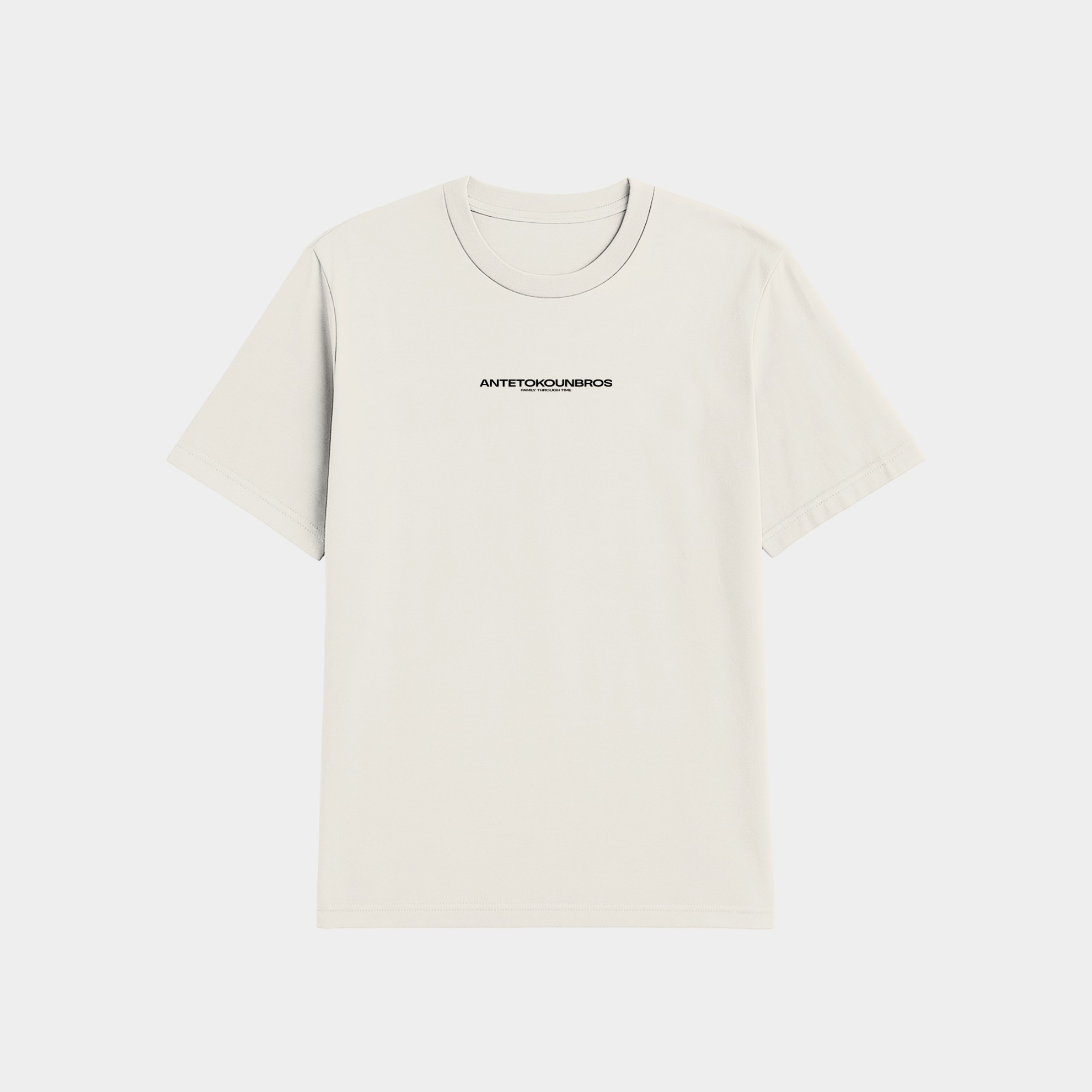Antetokounbros Full Court Oversized Tee Off White Front