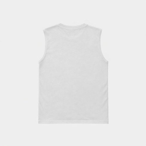 Antetokounbros Trophy Sleeveless Muscle Tank White Back thumb