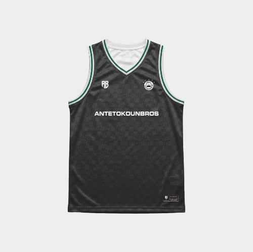 Picture of Antetokounbros Basketball Jersey Logo Black 