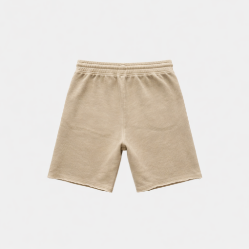 Antetokounbros Men's Baggy Shorts Beige Back