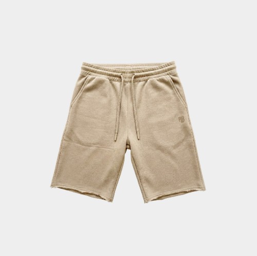 Antetokounbros Men's Baggy Shorts Beige Front