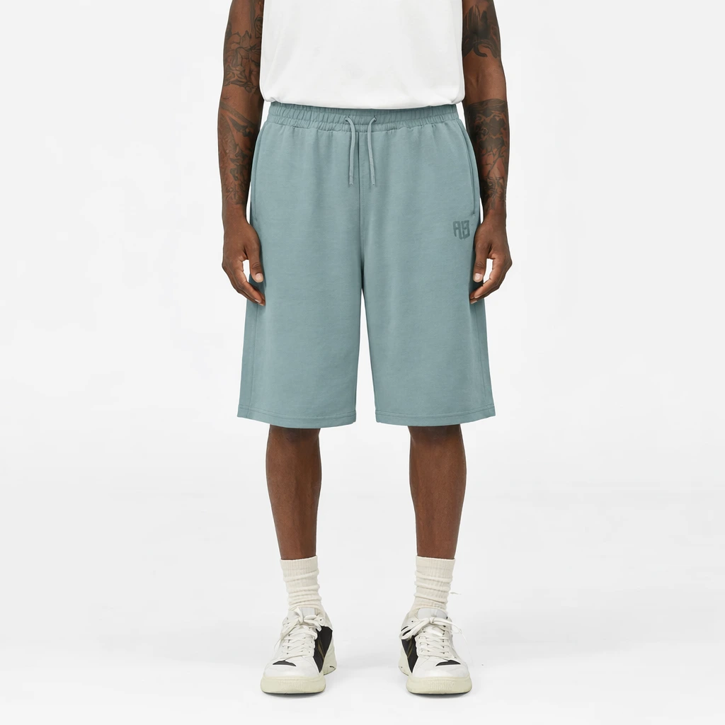 Antetokounbros Men's Baggy Shorts Ciel Model