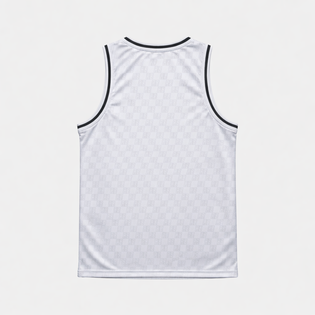 Antetokounbros Basketball Jersey White Back