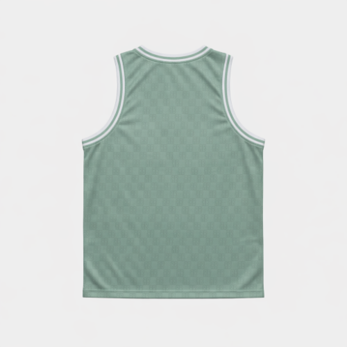 Antetokounbros Basketball Jersey Sage Green Back thumb