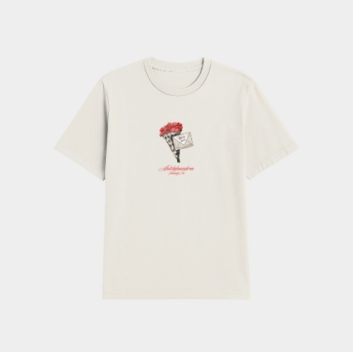  Antetokounbros Love Letter Oversized Tee Off White Front thumb