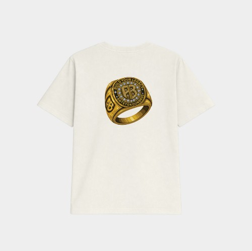 Antetokounbros Championship Oversized Ring Tee Off White Front thumb