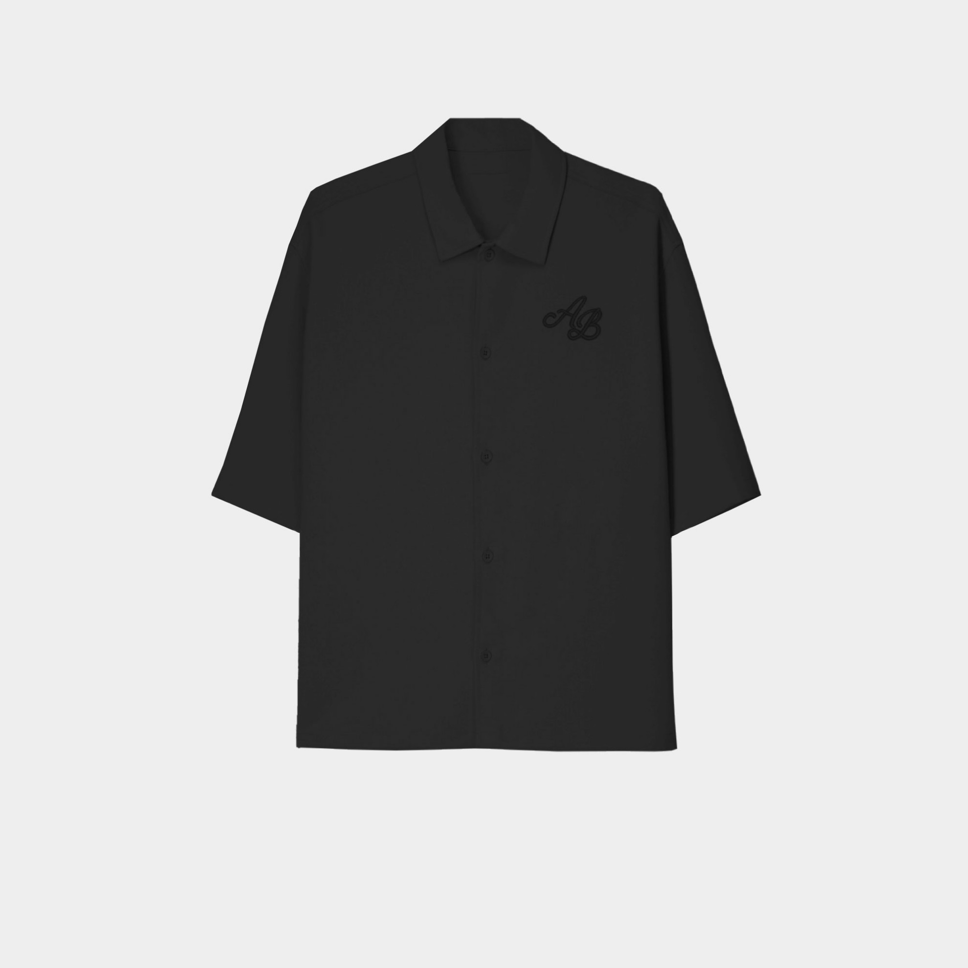 Antetokounbros Men's Distil Overshirt Black Front