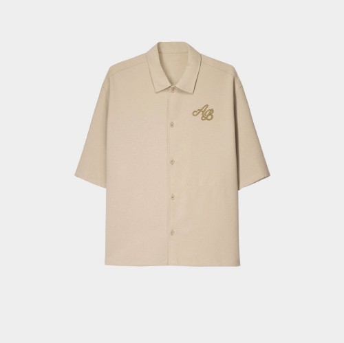 Antetokounbros Men's Distil Overshirt Beige Front thumb