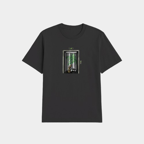 Antetokounbros Elevator Oversized T-Shirt Black Front