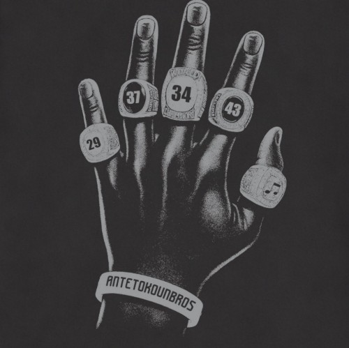 Antetokounbros Rings Ovesized Tee Black Detail thumb