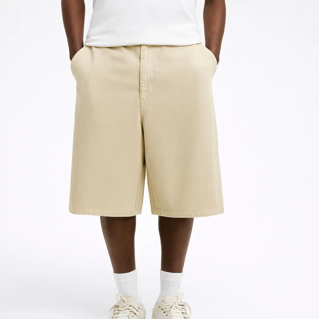 Antetokounbros Men's Skater Shorts Ivory Model
