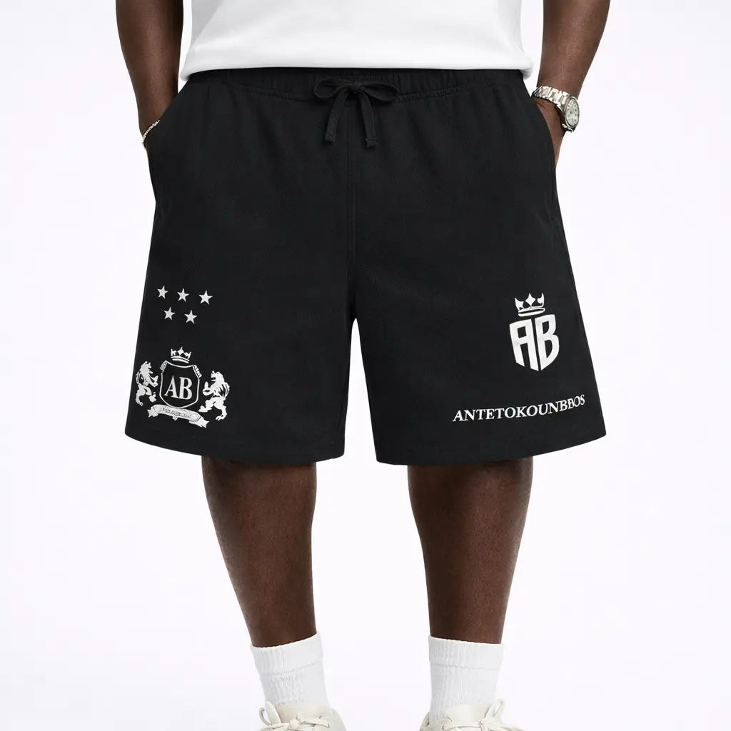 Antetokounbros Men's Dynasty Shorts Black Model
