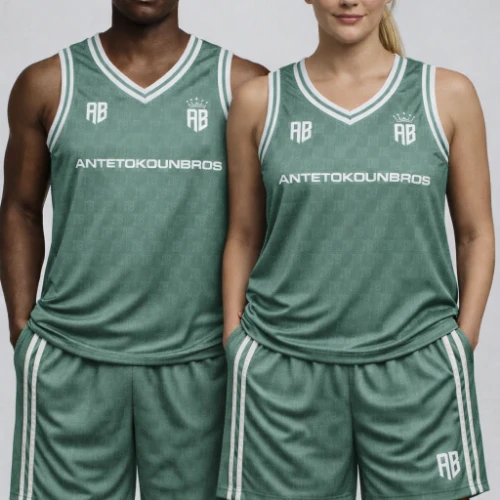 Antetokounbros Basketball Jersey Sage Green Models thumb