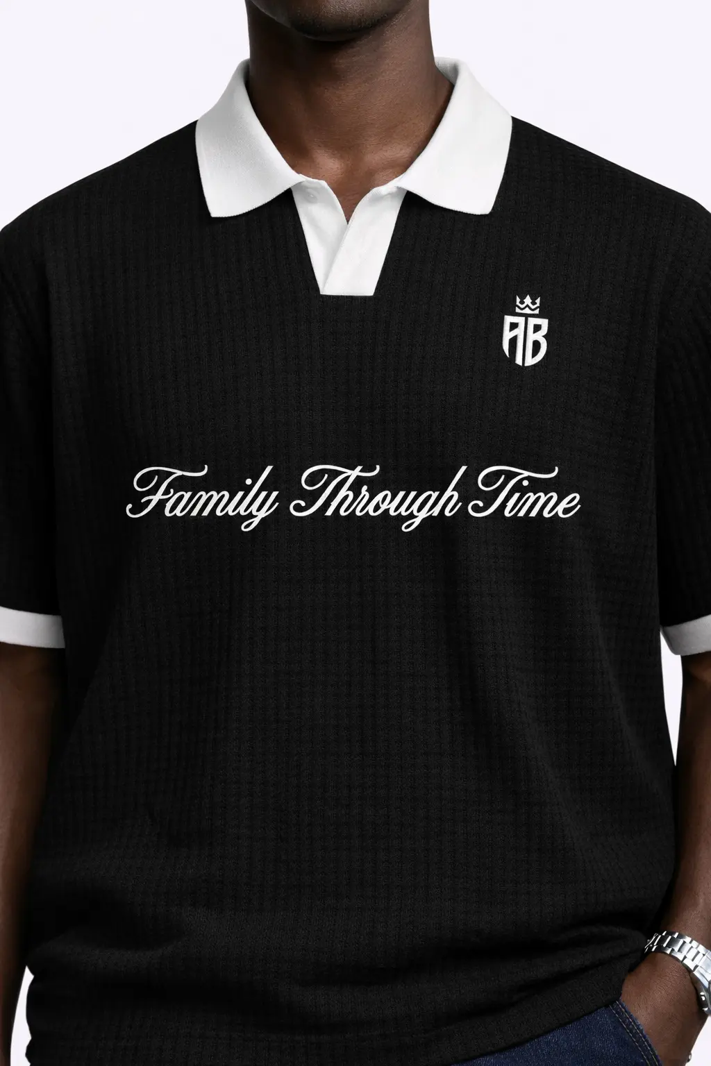 Antetokounbros Family Through Time Polo Tee Model