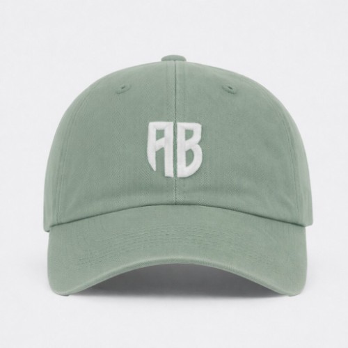 Antetokounbros Signature Strapback Cap  Sage Green Front