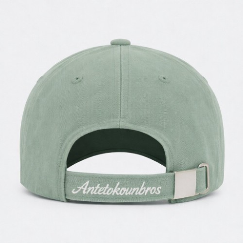 Antetokounbros Signature Strapback Cap  Sage Green Back