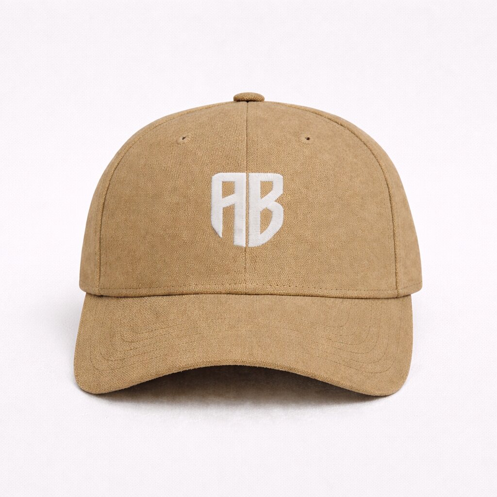 Antetokounbros Stonewashed Strapback Cap Beige Front