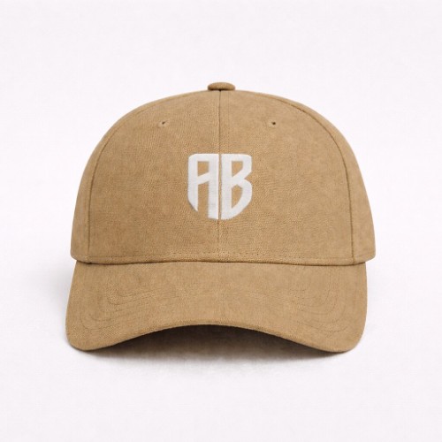 Antetokounbros Stonewashed Strapback Cap Beige Front