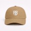 Antetokounbros Stonewashed Strapback Cap Beige Front