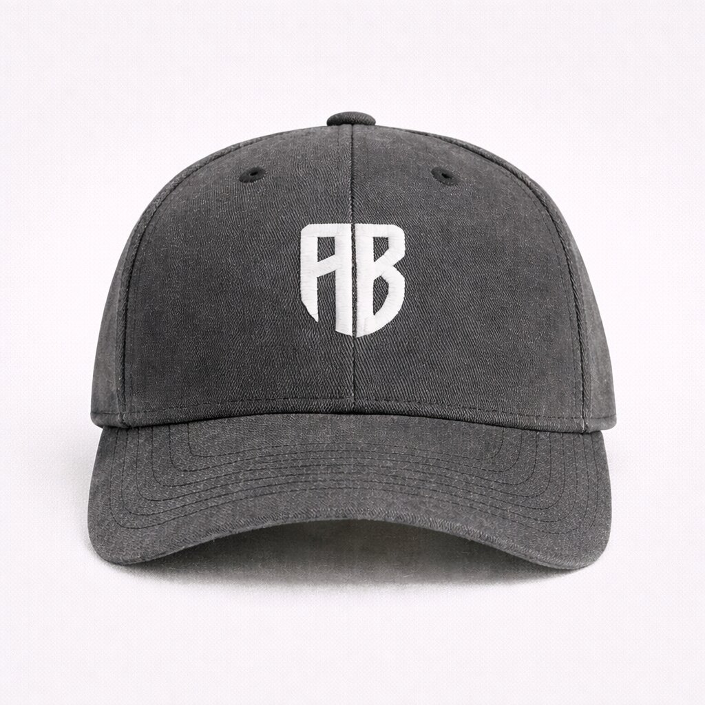 Antetokounbros Stonewashed Strapback Cap Carbon Front