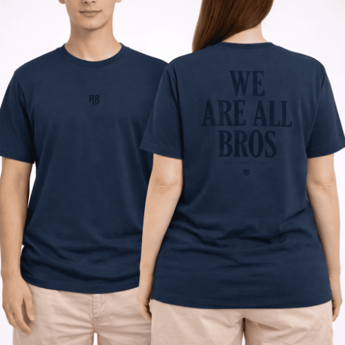 We Are All Bros Stonewashed Oversized Tee Ink Models thumb