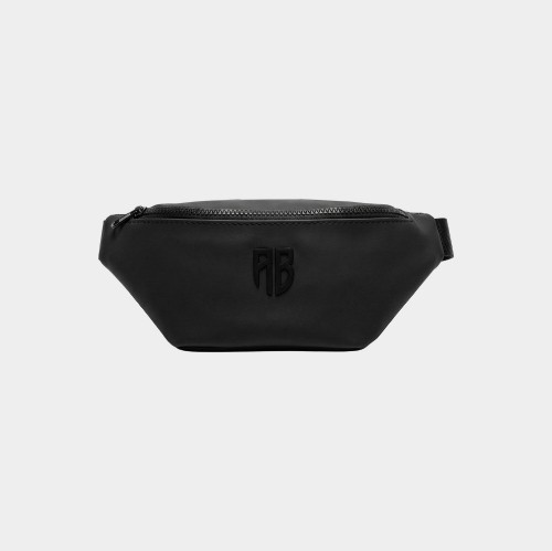 Antetokounbros Rubberized Waist Bag Black Front