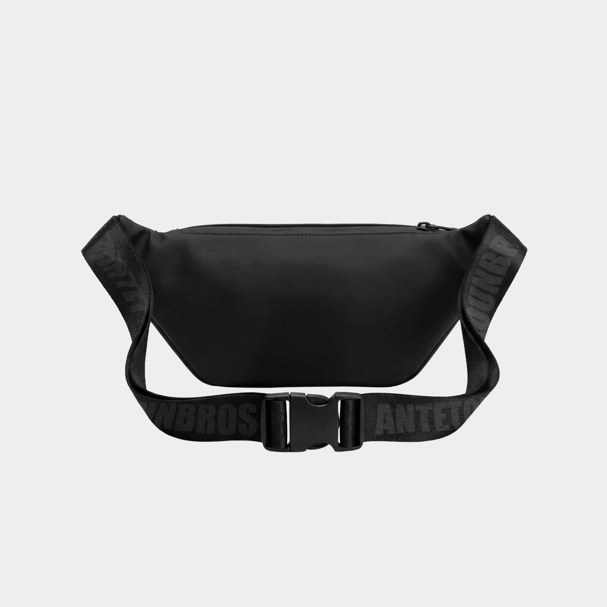 Antetokounbros Rubberized Waist Bag Black Back