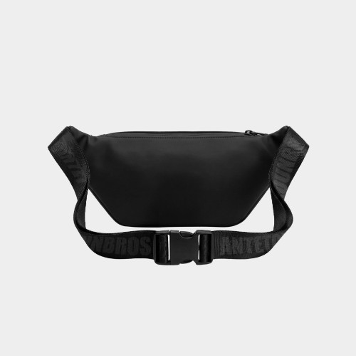 Antetokounbros Rubberized Waist Bag Black Back
