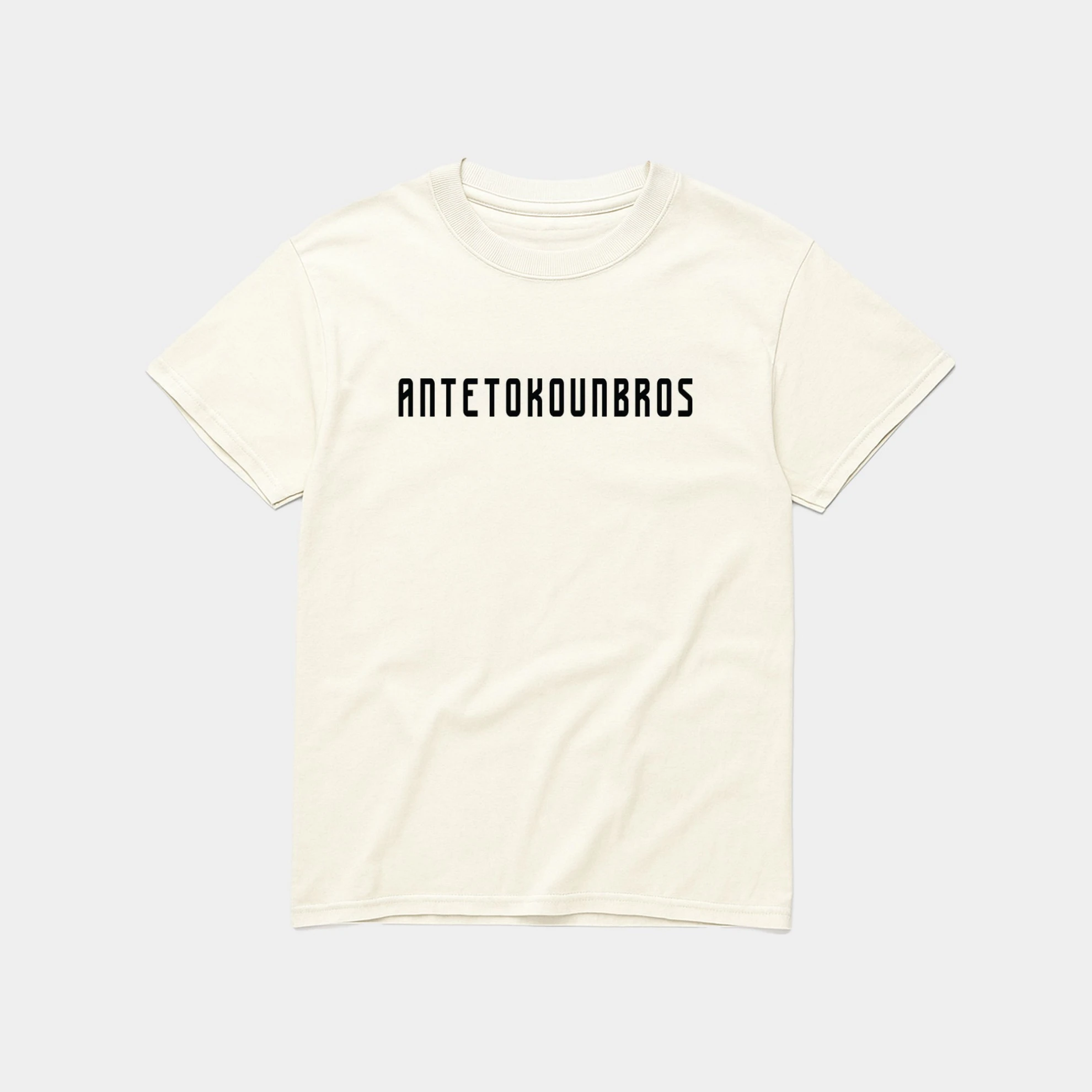 Antetokounbros Unisex T-shirt Native Off White Front