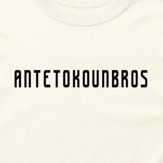 Antetokounbros Unisex T-shirt Native Off White Detail