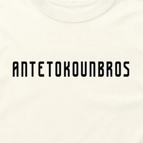 Antetokounbros Unisex T-shirt Native Off White Detail