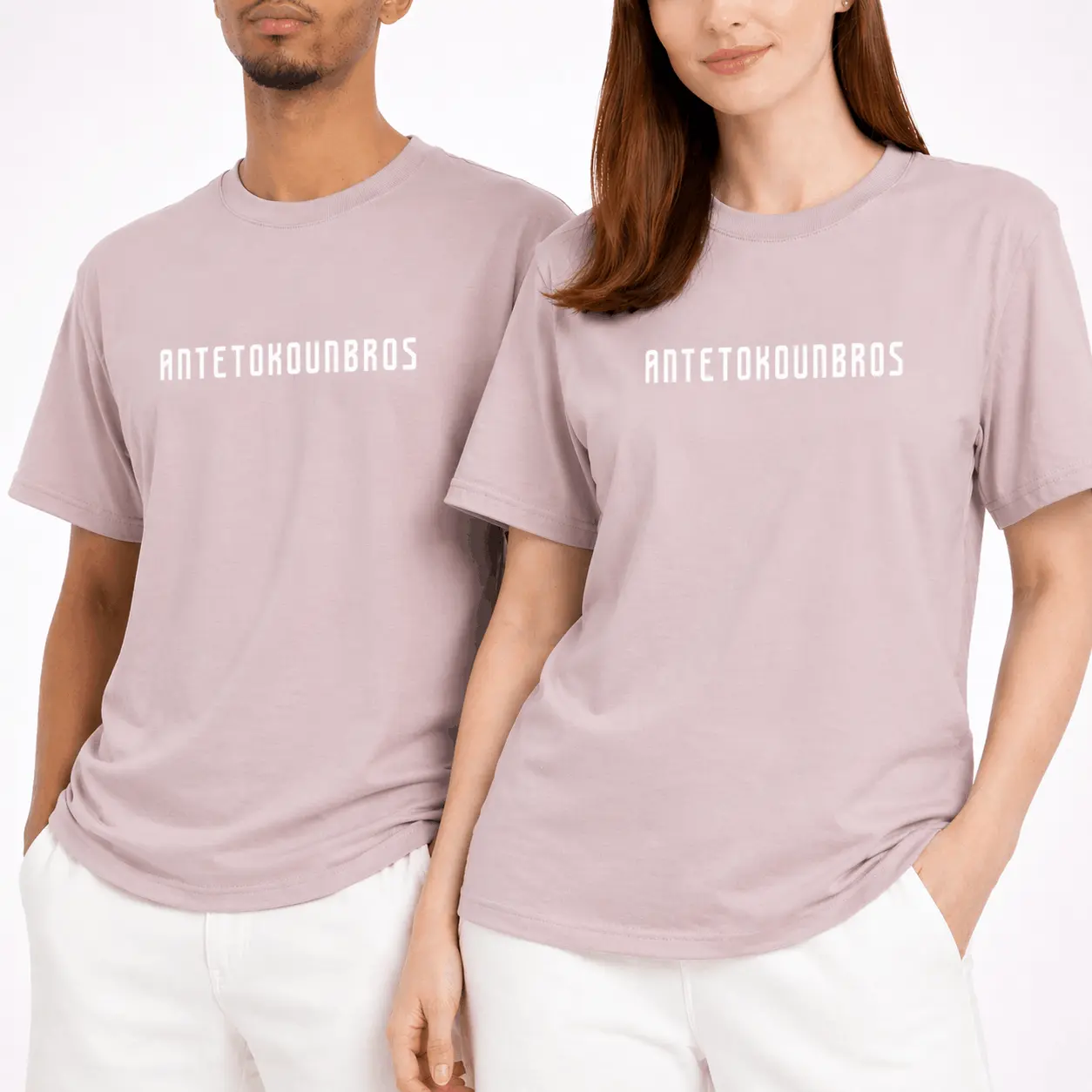 Antetokounbros T-shirt Native Pink Models