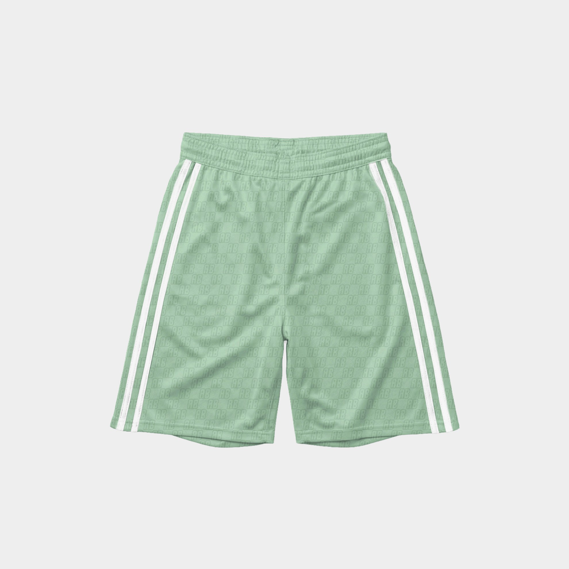 Antetokounbros Men's Basketball Shorts Sage Green Back