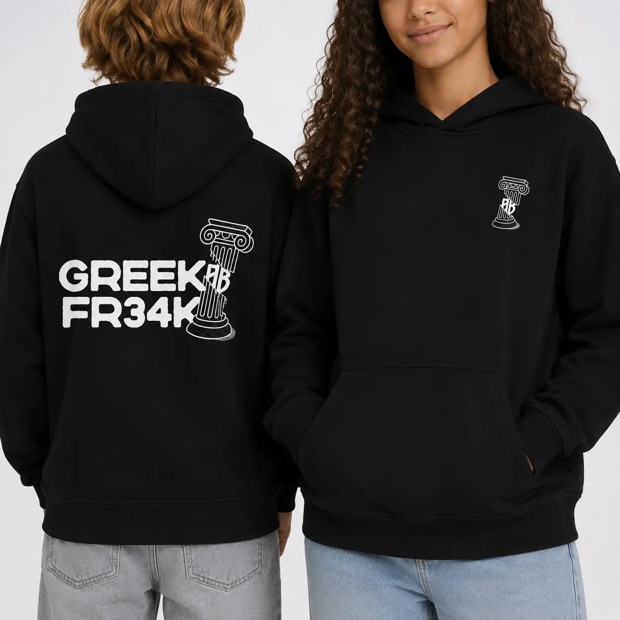 Picture of Kids’ Greek FR34K Column Hoodie