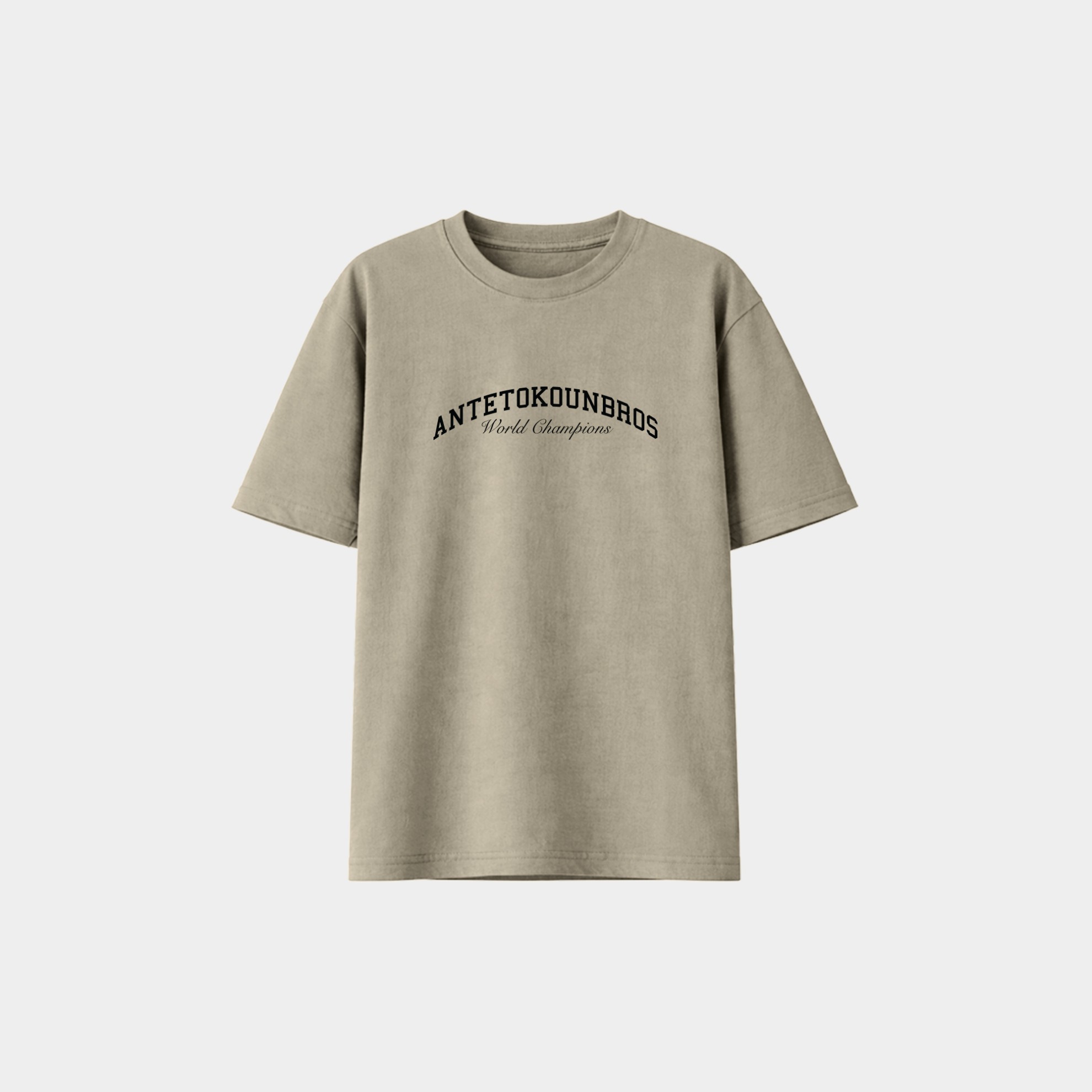 	Rings T-shirt Nomad Beige Front