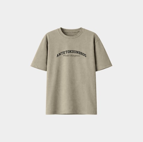	Rings T-shirt Nomad Beige Front
