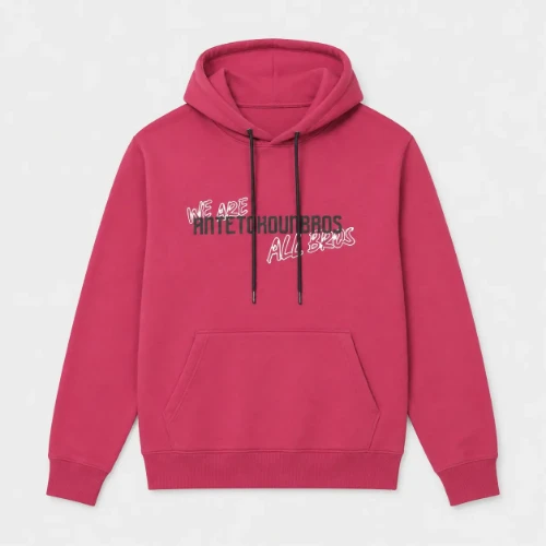 ANTETOKOUNBROS Men's Hoodie Colormaniac Fuchsia 