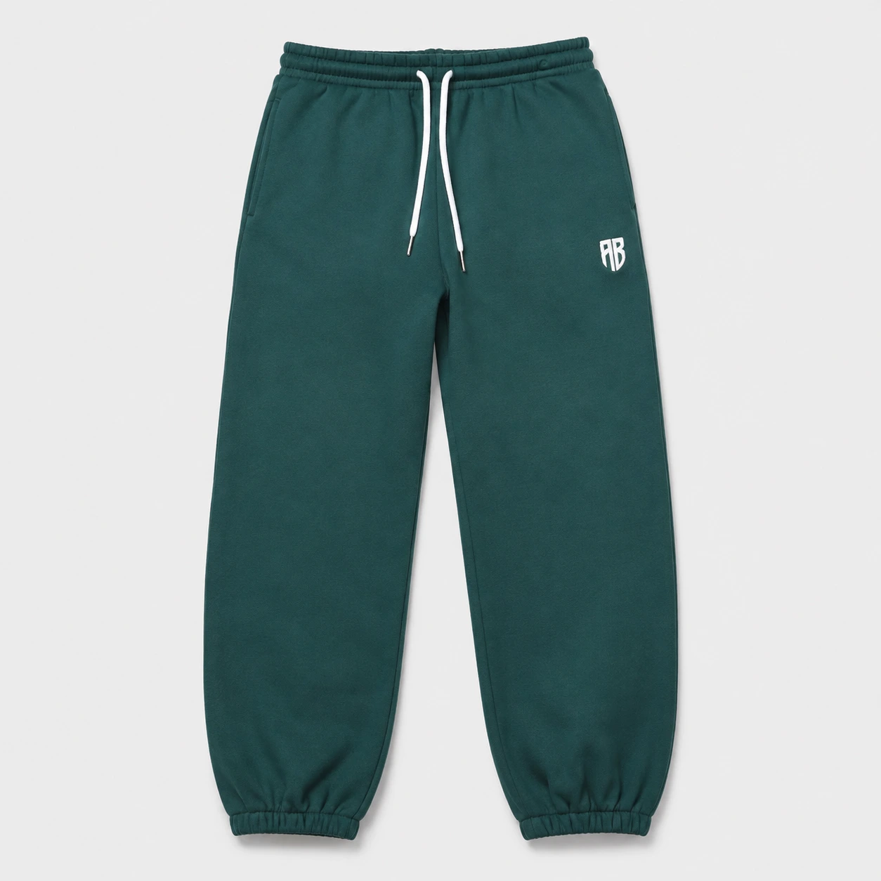 ANTETOKOUNBROS Kids' Sweatpants Varsity Petrol Front Flat